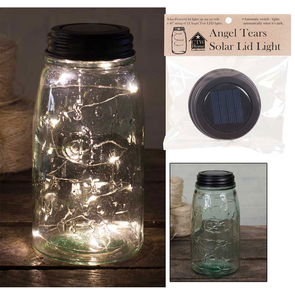 Solar Lid Lights- Angel Tears